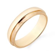 Кольца обручальные Алмаз-Холдинг Обручальное кольцо из серебра без вставок