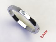 Кольца из серебра Алмаз-Холдинг Кольцо классическое из серебра с наноизумрудом