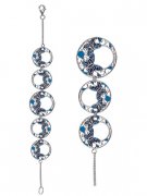 Декоративные браслеты Браслет из серебра с эмалью