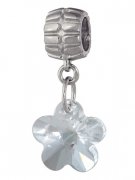  Подвеска-шарм из серебра с кристаллом Swarovski