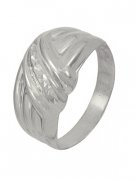 Кольца из серебра Алмаз-Холдинг Кольцо печатка из серебра без вставок