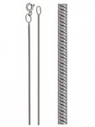 Браслеты-цепи Браслет из серебра с панцирным плетением