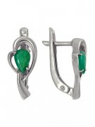 Серьги из серебра Серьги классические