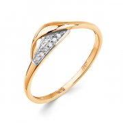  Кольцо из золота с бриллиантами