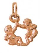 Подвески-знак зодиака Подвеска классическая из золота без вставок