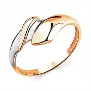 Широкие кольца Алмаз-Холдинг Кольцо классическое из золота без вставок