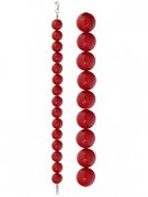 Декоративные браслеты Браслет из серебра с кораллом