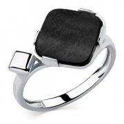 Кольца для женщин Алмаз-Холдинг Кольцо классическое из серебра с перламутром
